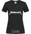 Women's T-shirt METALLICA black фото