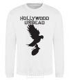 Sweatshirt HOLLYWOOD UNDEAD White фото