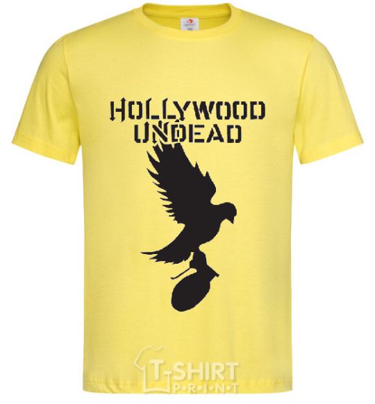 Мужская футболка HOLLYWOOD UNDEAD Лимонный фото