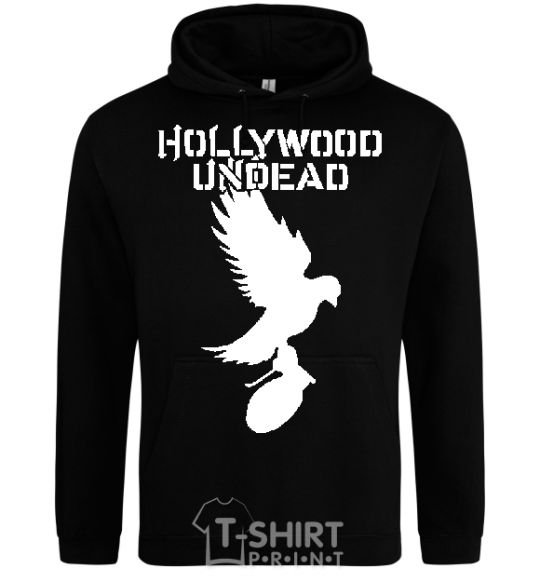 Men`s hoodie HOLLYWOOD UNDEAD black фото