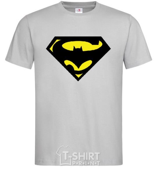 Men's T-Shirt SUPERBATMAN grey фото