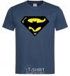 Men's T-Shirt SUPERBATMAN navy-blue фото