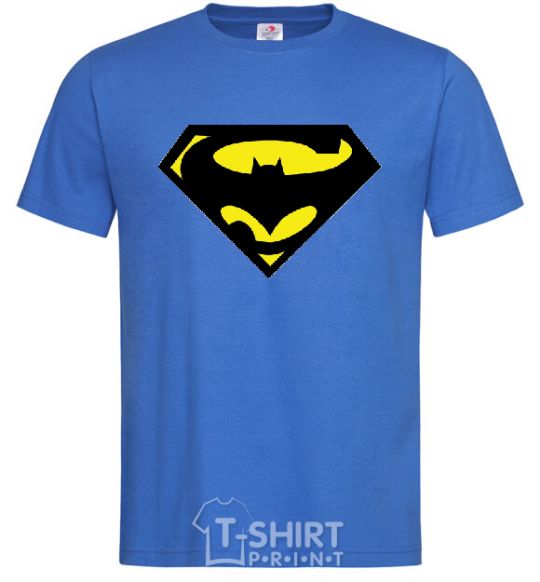 Мужская футболка SUPERBATMAN Ярко-синий фото