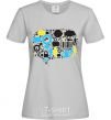 Women's T-shirt MW grey фото