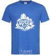 Мужская футболка HIP HOP Ярко-синий фото