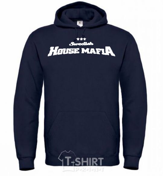 Men`s hoodie SWEDISH HOUSE MAFIA navy-blue фото