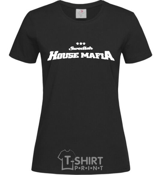 Женская футболка SWEDISH HOUSE MAFIA Черный фото