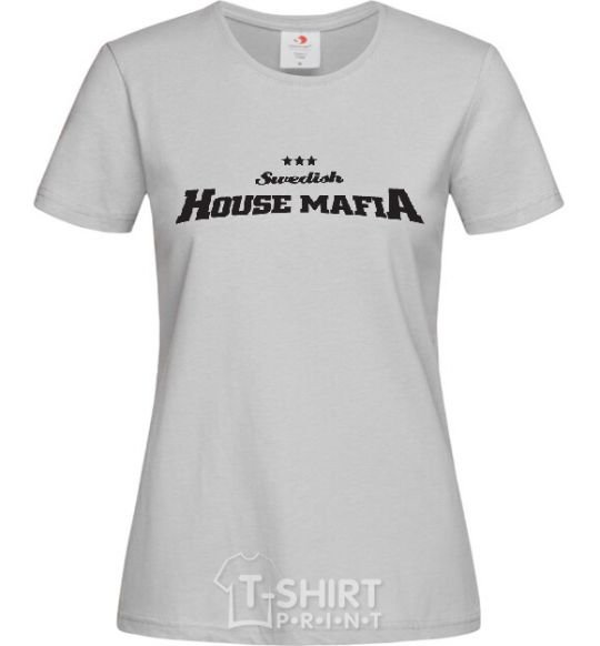 Женская футболка SWEDISH HOUSE MAFIA Серый фото