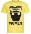 Men's T-Shirt NAME FOR PEOPLE WITHOUT BEARDS cornsilk фото