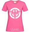 Женская футболка 30 SECONDS TO MARS Ярко-розовый фото