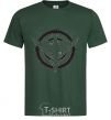 Мужская футболка 30 SECONDS TO MARS Темно-зеленый фото