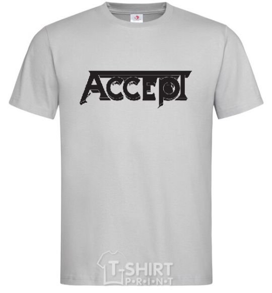 Men's T-Shirt ACCEPT grey фото