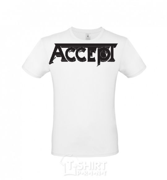 Men's T-Shirt ACCEPT White фото