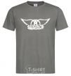 Men's T-Shirt AEROSMITH dark-grey фото