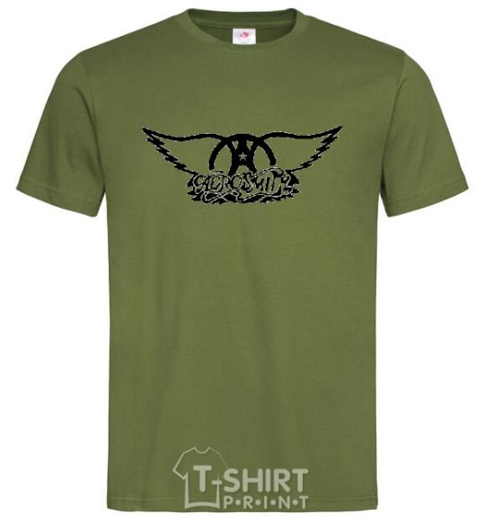 Men's T-Shirt AEROSMITH millennial-khaki фото