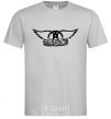 Men's T-Shirt AEROSMITH grey фото