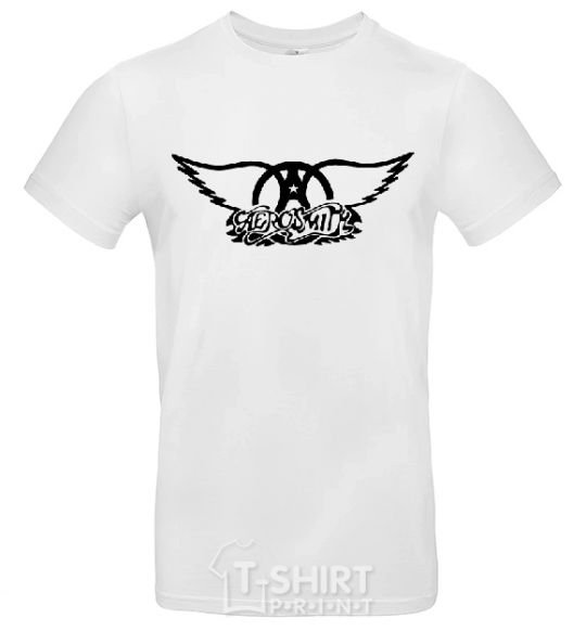 Men's T-Shirt AEROSMITH White фото