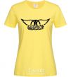 Women's T-shirt AEROSMITH cornsilk фото