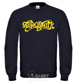 Sweatshirt AEROSMITH YELLOW black фото