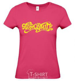 Women's T-shirt AEROSMITH YELLOW heliconia фото