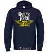 Men`s hoodie AEROSMITH GUITAR HERO navy-blue фото