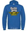 Men`s hoodie AEROSMITH GUITAR HERO royal фото