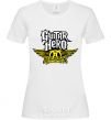 Women's T-shirt AEROSMITH GUITAR HERO White фото