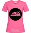 Women's T-shirt ARCTIC MONKEYS ROUND heliconia фото