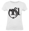 Women's T-shirt ALEX MASI White фото