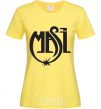 Women's T-shirt ALEX MASI cornsilk фото