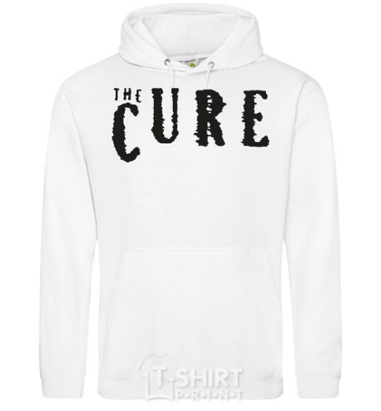 Men`s hoodie THE CURE White фото