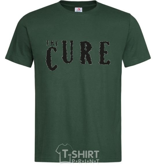 Men's T-Shirt THE CURE bottle-green фото