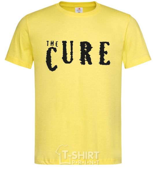 Men's T-Shirt THE CURE cornsilk фото