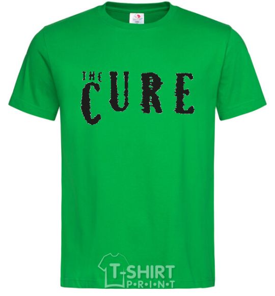 Men's T-Shirt THE CURE kelly-green фото