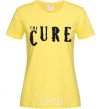 Women's T-shirt THE CURE cornsilk фото