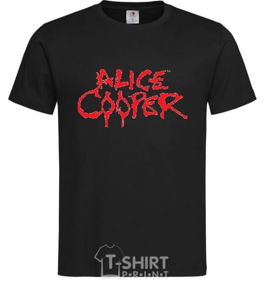 Men's T-Shirt ALICE COOPER black фото