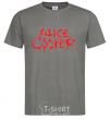 Men's T-Shirt ALICE COOPER dark-grey фото