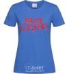 Women's T-shirt ALICE COOPER royal-blue фото