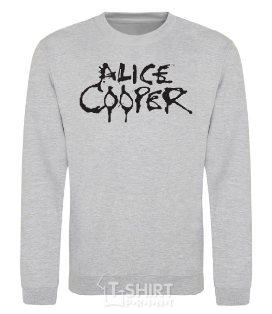 Sweatshirt ALICE COOPER sport-grey фото