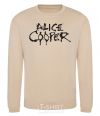 Sweatshirt ALICE COOPER sand фото