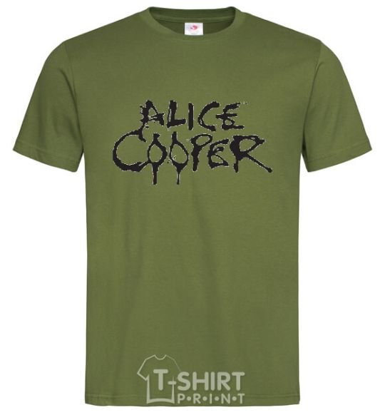 Men's T-Shirt ALICE COOPER millennial-khaki фото