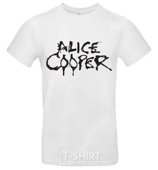 Men's T-Shirt ALICE COOPER White фото