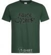 Men's T-Shirt ALICE COOPER bottle-green фото