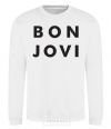 Sweatshirt BON JOVI BOLD White фото