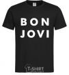 Men's T-Shirt BON JOVI BOLD black фото