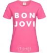 Women's T-shirt BON JOVI BOLD heliconia фото