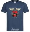 Men's T-Shirt BON JOVI navy-blue фото