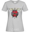 Women's T-shirt BON JOVI grey фото