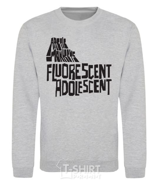 Sweatshirt ARCTIC MONKEYS band sport-grey фото