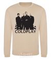 Sweatshirt COLDPLAY sand фото